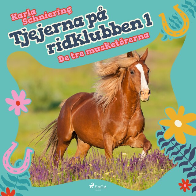 Book cover for Tjejerna på ridklubben 1 - De tre musketörerna