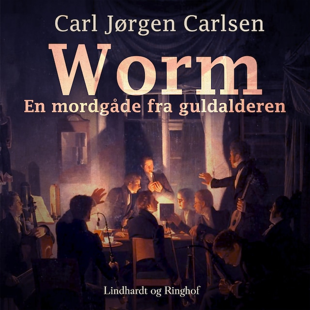 Book cover for Worm. En mordgåde fra guldalderen