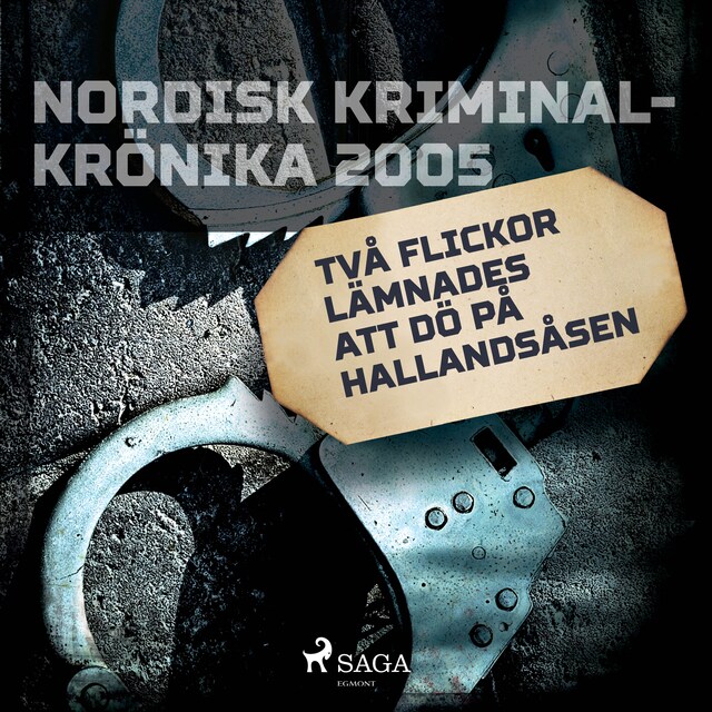 Book cover for Två flickor lämnades att dö på Hallandsåsen