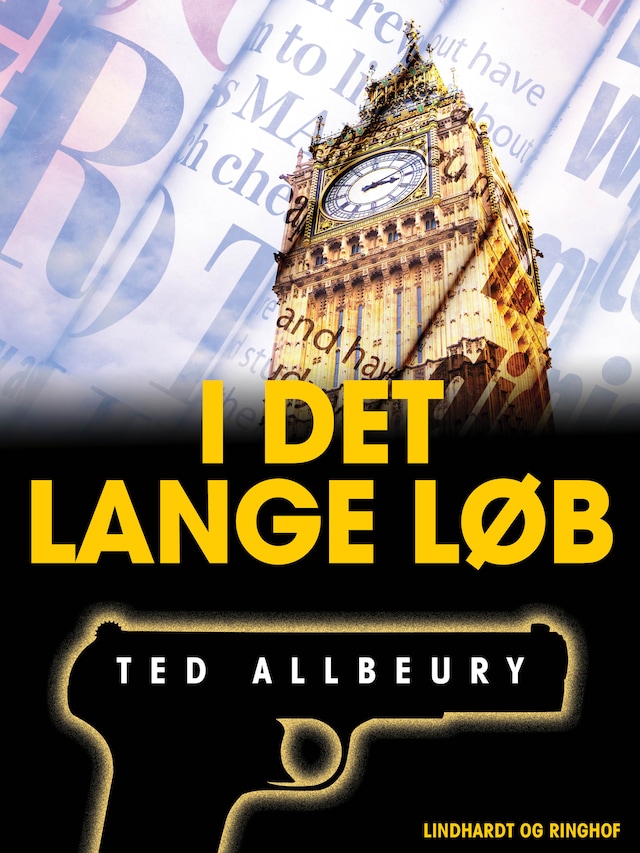 Book cover for I det lange løb