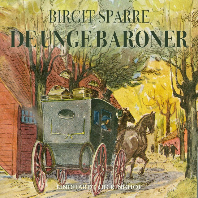 De unge baroner Glimringe 1860-1865 / De unge baroner Bogomslag for De unge baroner Glimringe 1860-1865 / De unge baroner