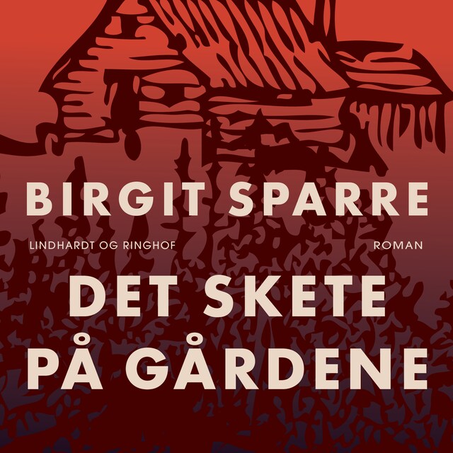 Buchcover für Det skete på Gårdene