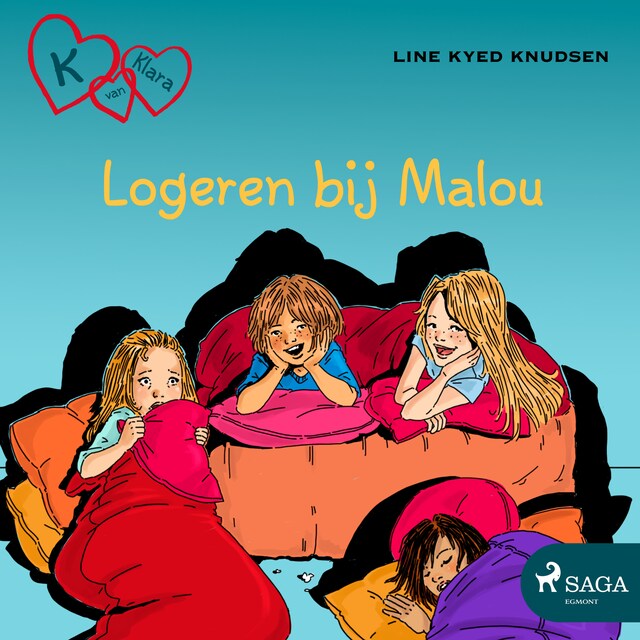 Portada de libro para K van Klara 4 - Logeren bij Malou