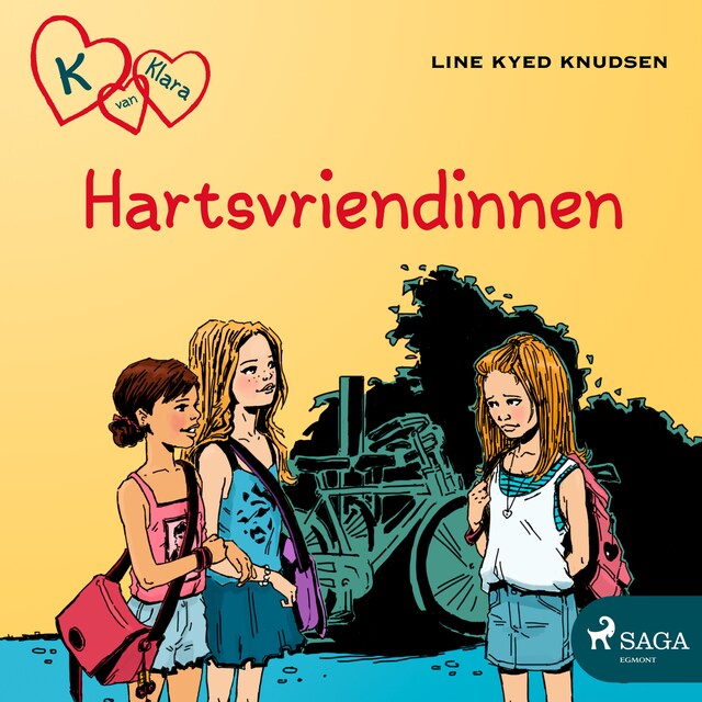 Book cover for K van Klara 1 - Hartsvriendinnen