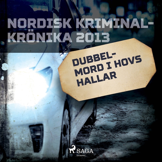 Book cover for Dubbelmord i Hovs Hallar