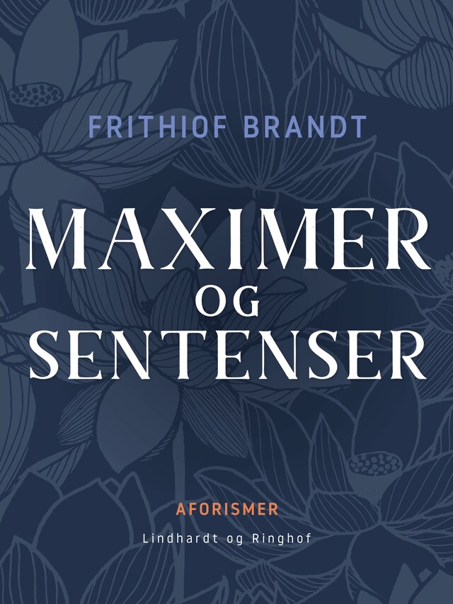 Bogomslag for Maximer og sentenser