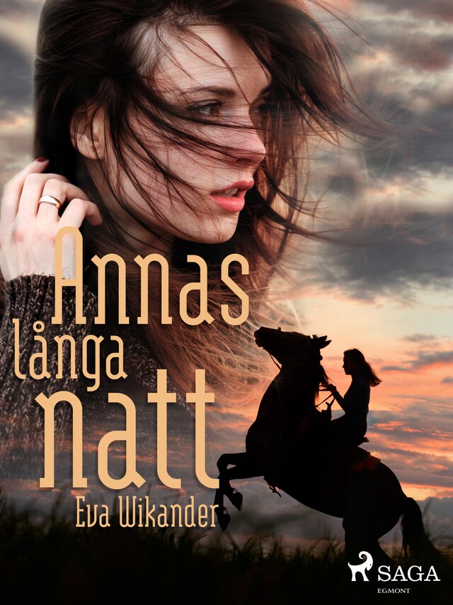 Couverture de livre pour Annas långa natt