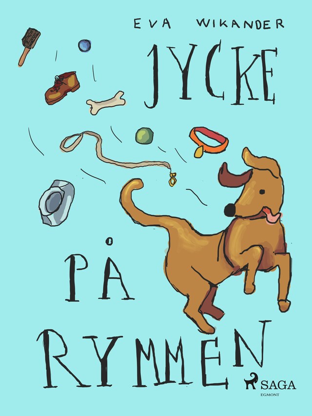 Buchcover für Jycke på rymmen