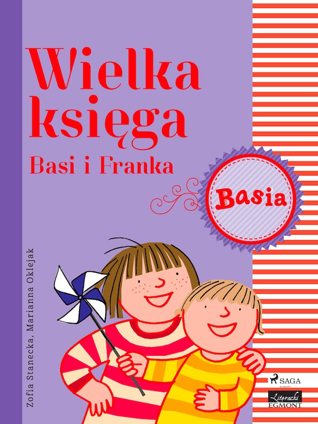 Book cover for Wielka księga - Basi i Franka