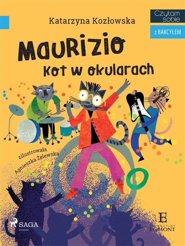 Portada de libro para Maurizio - Kot w okularach