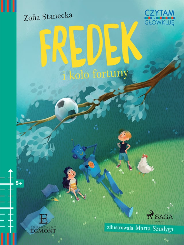 Book cover for Fredek i koło fortuny