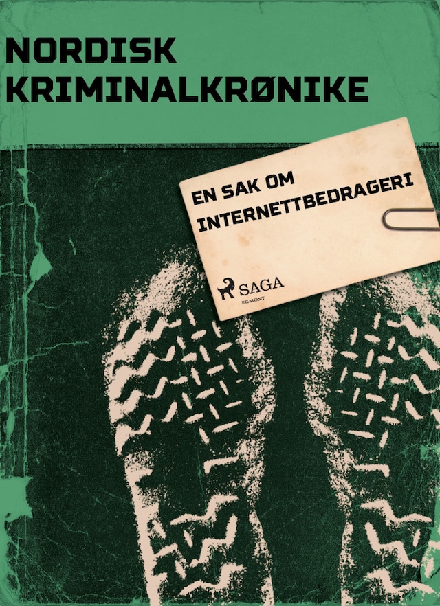 Book cover for En sak om internettbedrageri