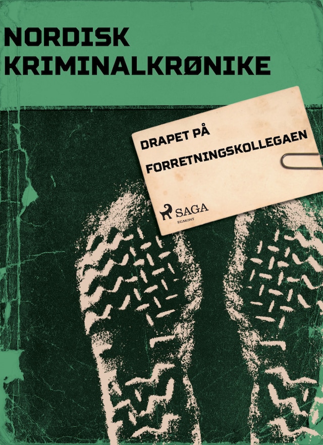 Buchcover für Drapet på forretningskollegaen