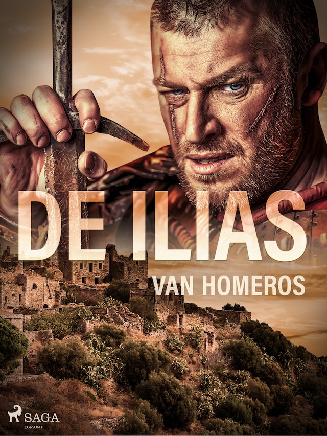 Portada de libro para De Ilias van Homeros