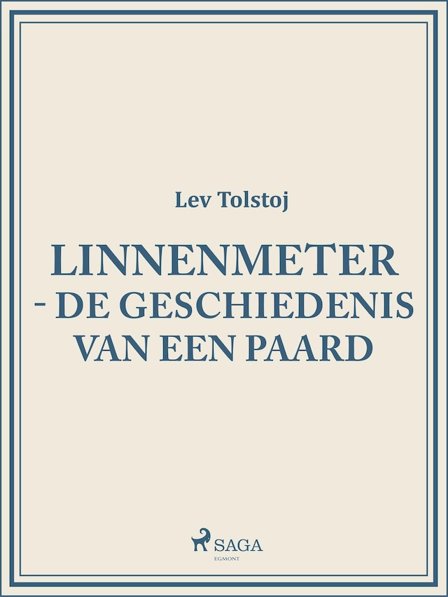 Book cover for Linnenmeter - De geschiedenis van een paard