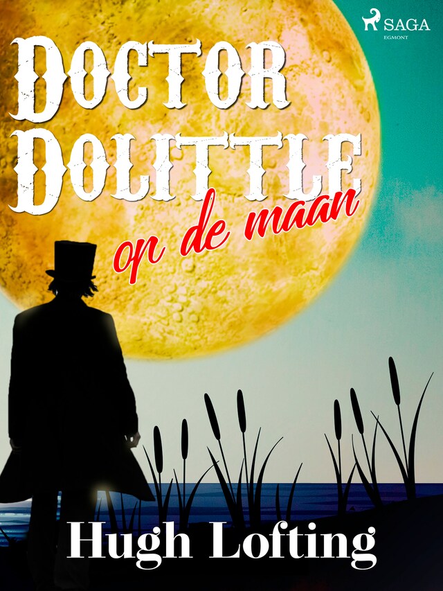 Book cover for Doctor Dolittle op de maan
