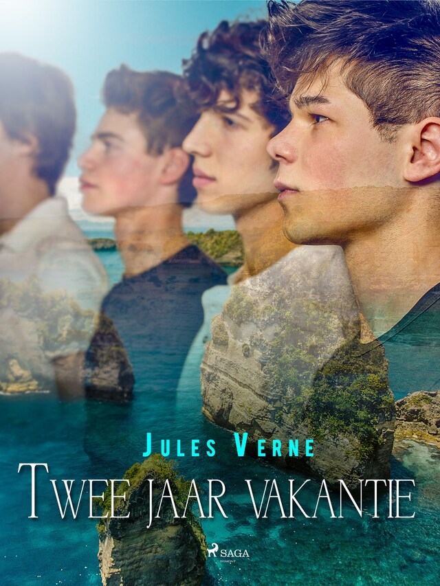 Book cover for Twee jaar vakantie