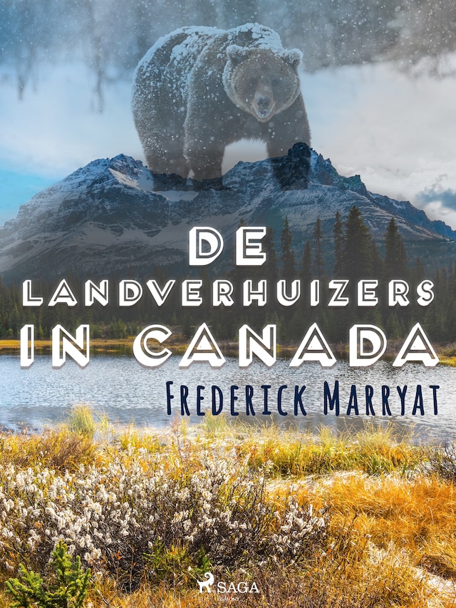 Boekomslag van De landverhuizers in Canada