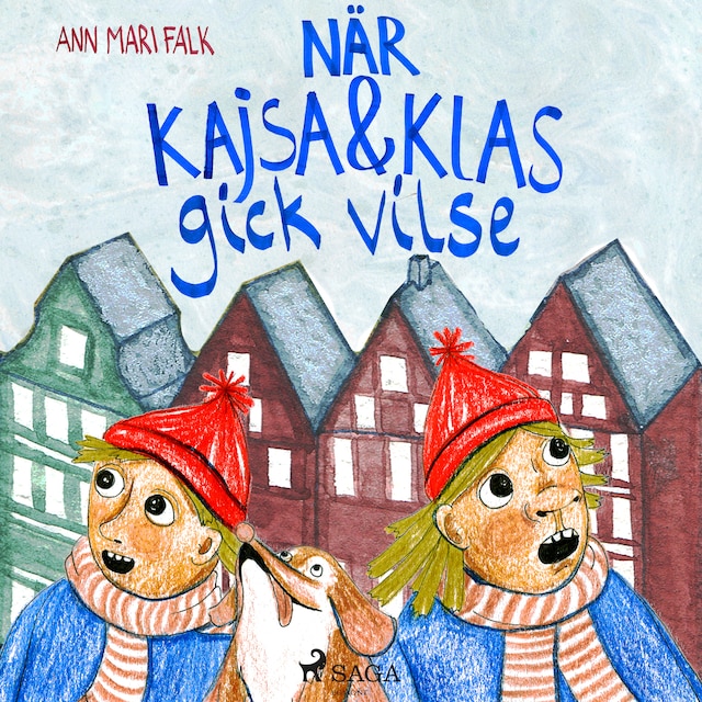 Book cover for När Kajsa och Klas gick vilse
