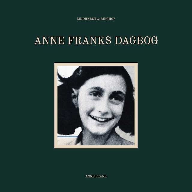 Book cover for Anne Franks dagbog