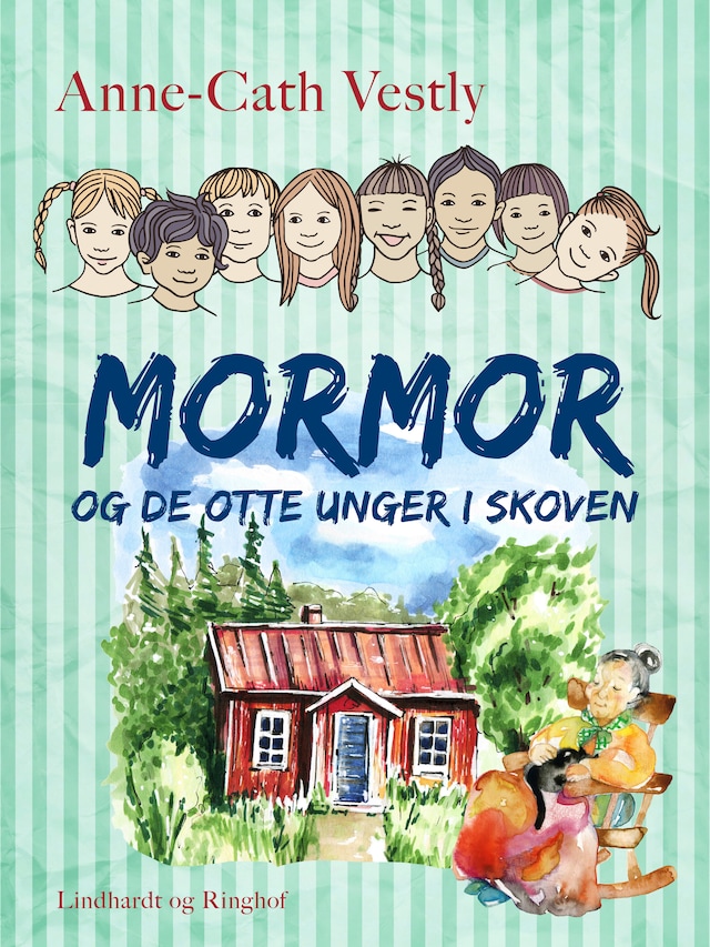 Bogomslag for Mormor og de otte unger i skoven