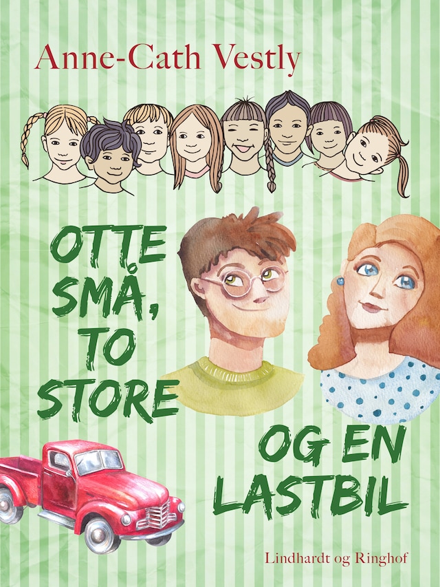 Bogomslag for Otte små, to store og en lastbil