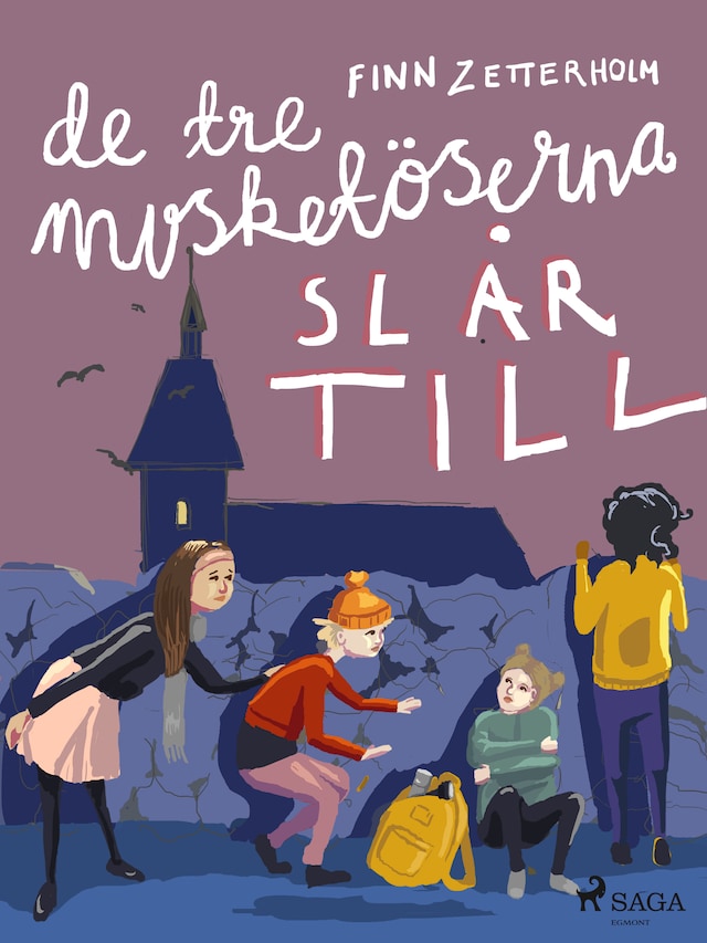 Book cover for De tre musketöserna slår till