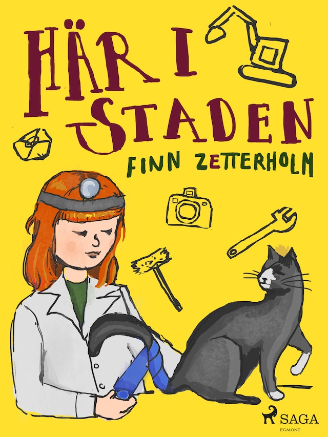 Book cover for Här i staden