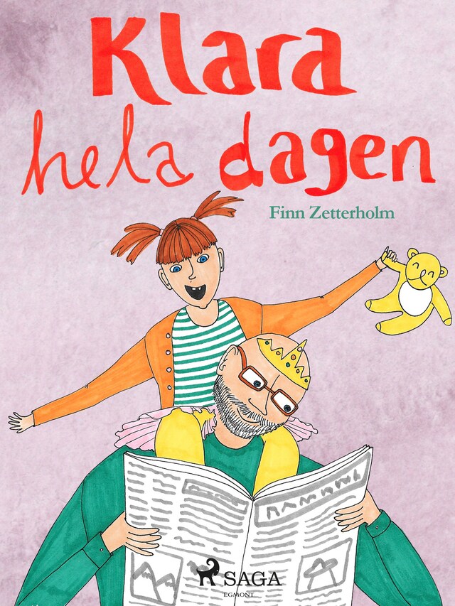 Portada de libro para Klara hela dagen