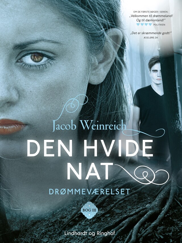 Book cover for Drømmeværelset. Den hvide nat