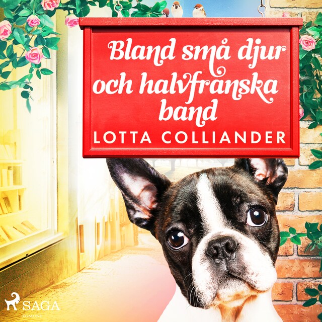 Book cover for Bland små djur och halvfranska band