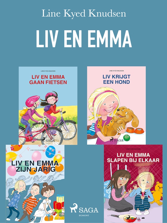 Bokomslag for Liv en Emma 1-4