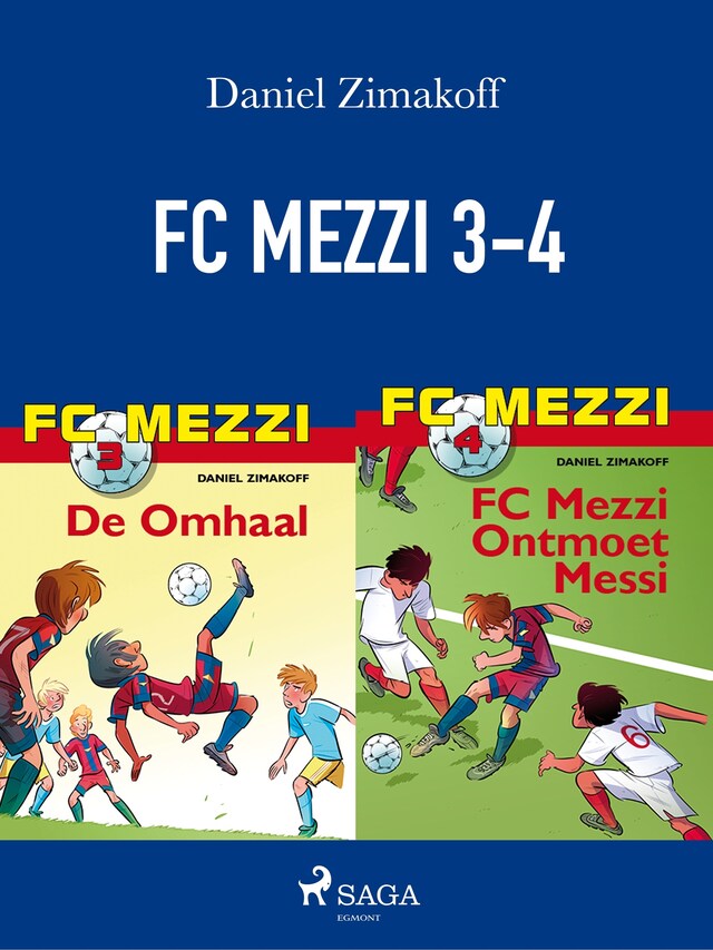 Boekomslag van FC Mezzi 3-4