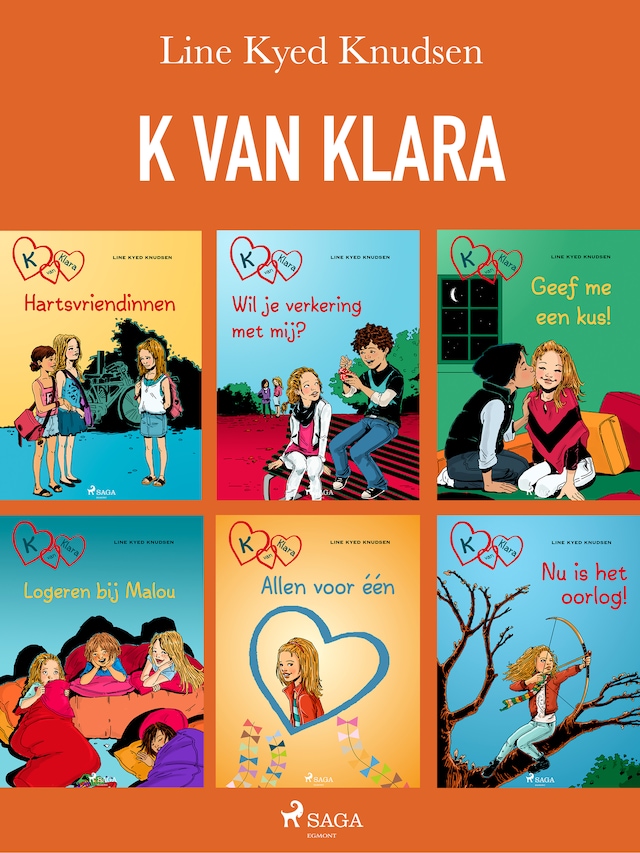 Book cover for K van Klara 1-6