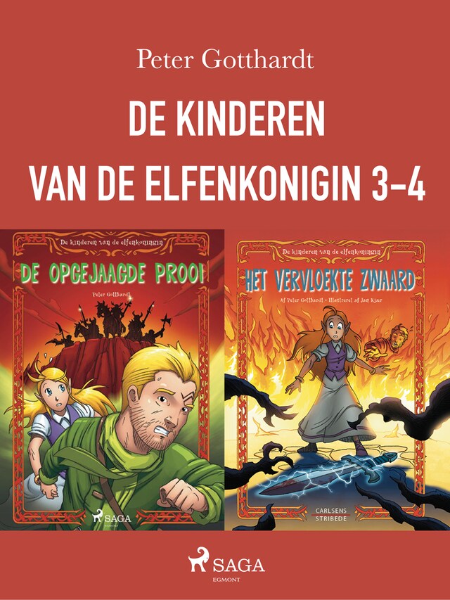 Book cover for De kinderen van de elfenkoningin 3-4