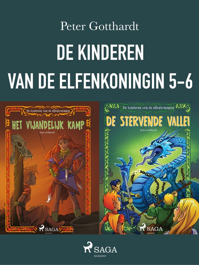 Buchcover für De kinderen van de elfenkoningin 5-6