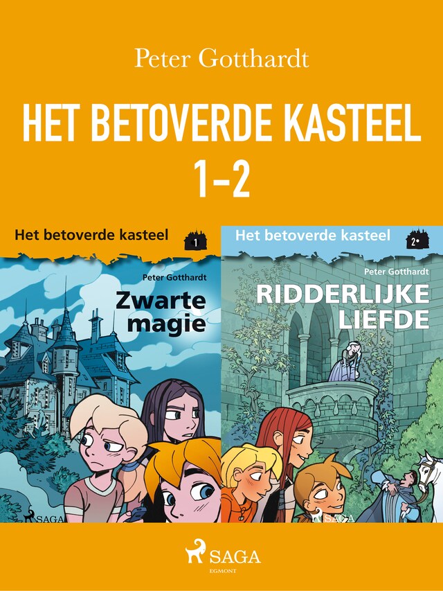 Book cover for Het betoverde kasteel 1-2