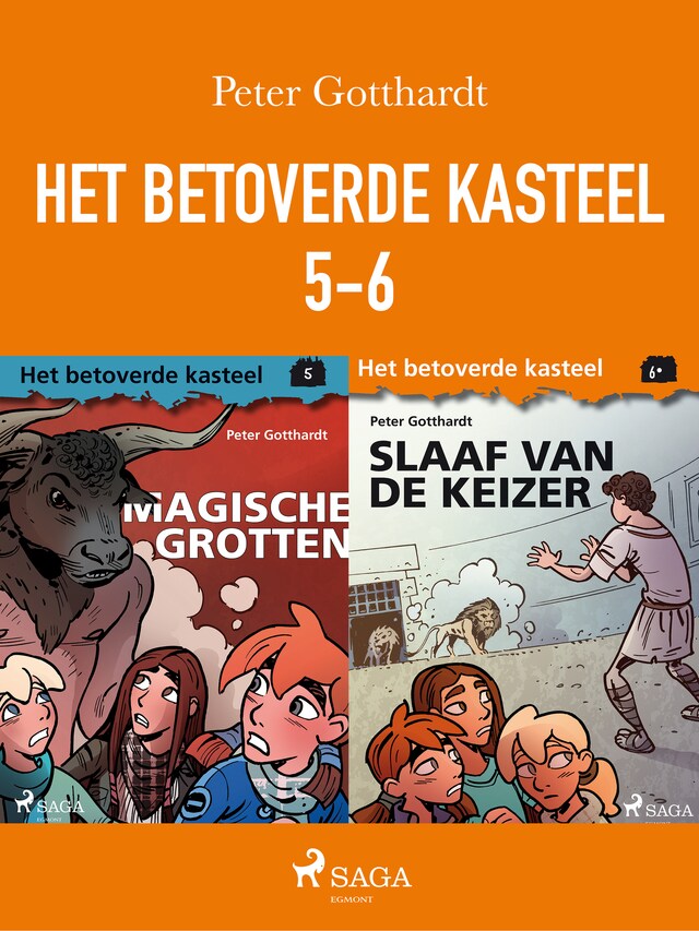 Kirjankansi teokselle Het betoverde kasteel 5-6