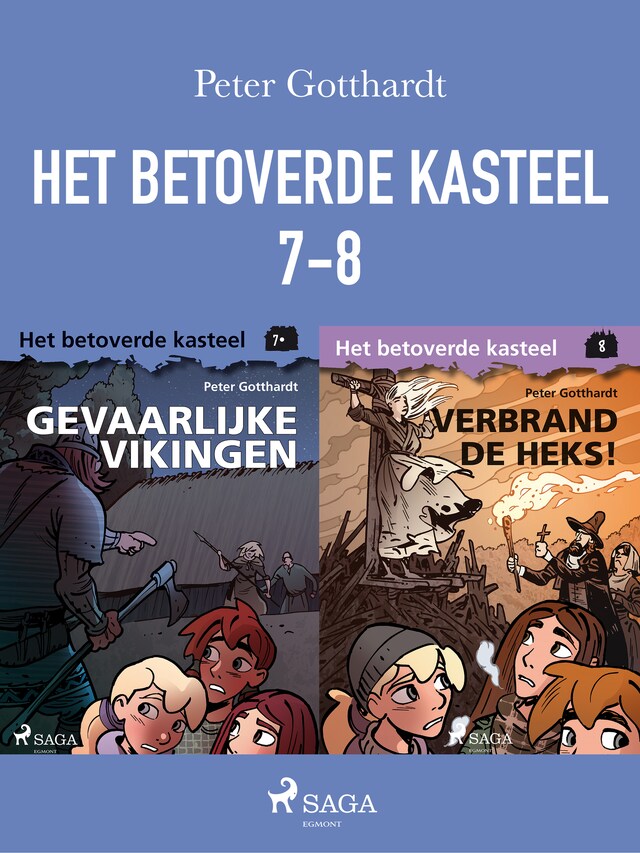 Book cover for Het betoverde kasteel 7-8