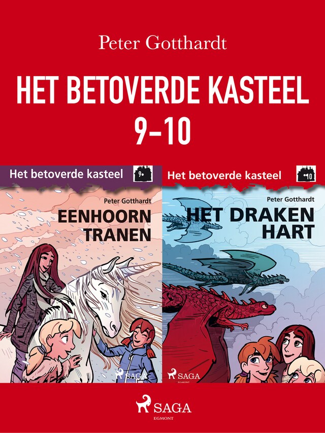 Buchcover für Het betoverde kasteel 9-10