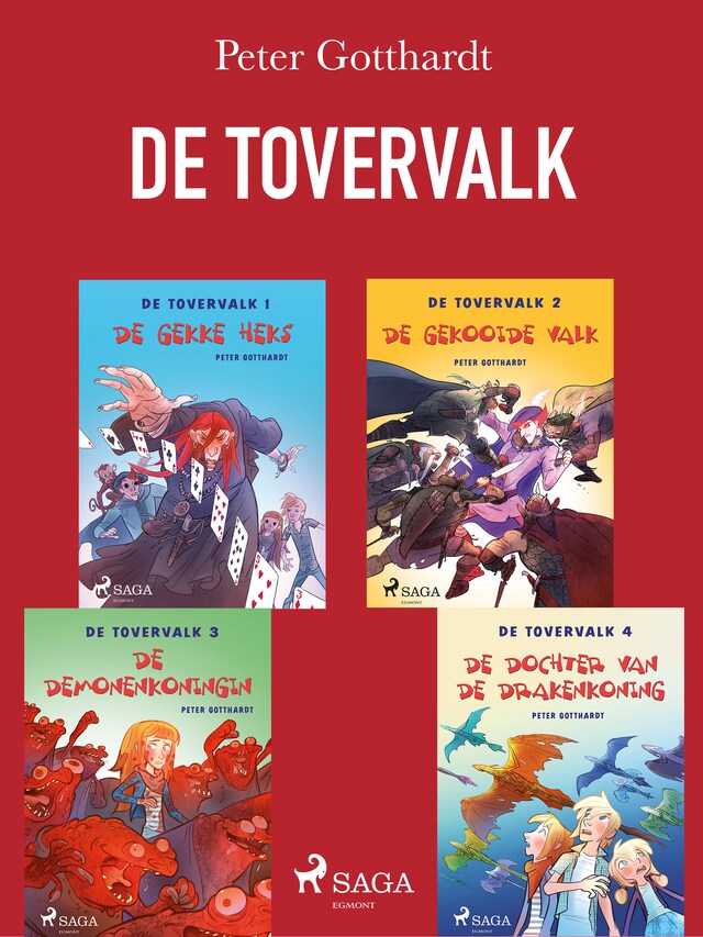 Bokomslag för De tovervalk 1-4