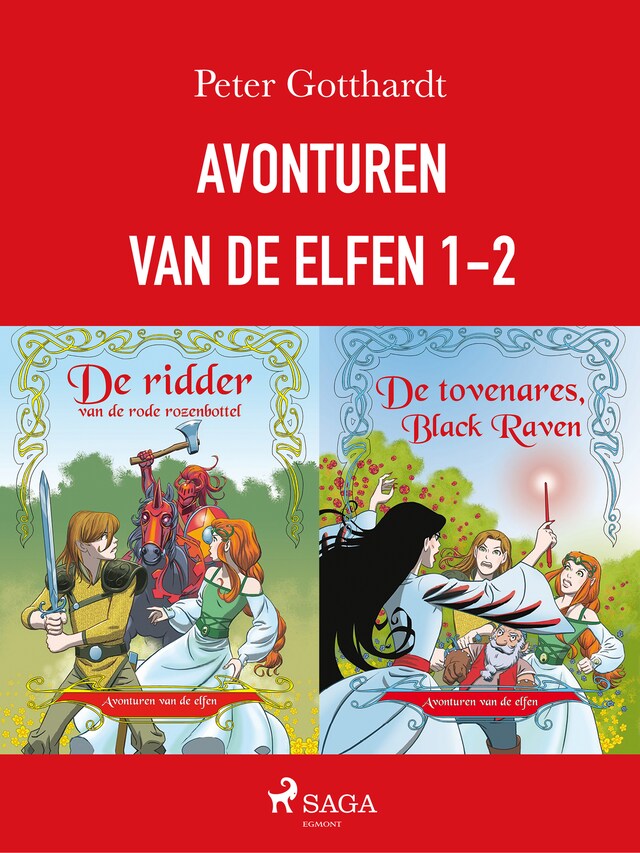 Couverture de livre pour Avonturen van de elfen 1-2