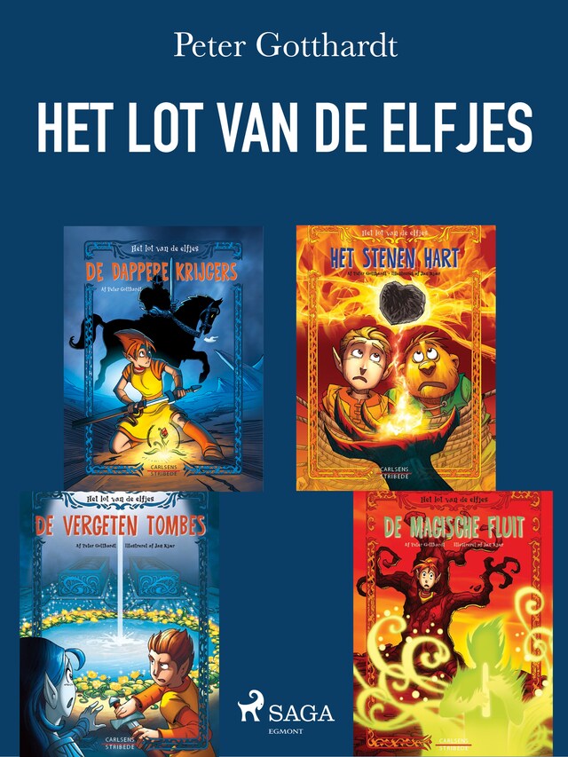 Buchcover für Het lot van de elfjes 1-4