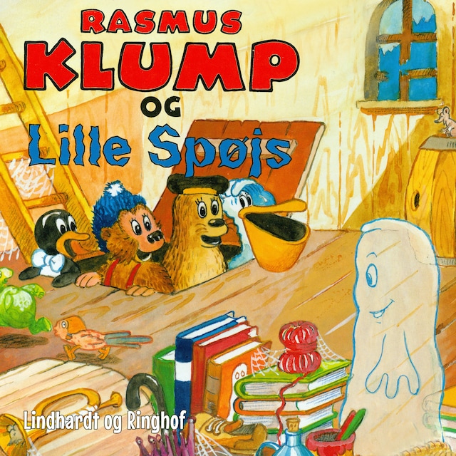 Bogomslag for Rasmus Klump og Lille Spøjs