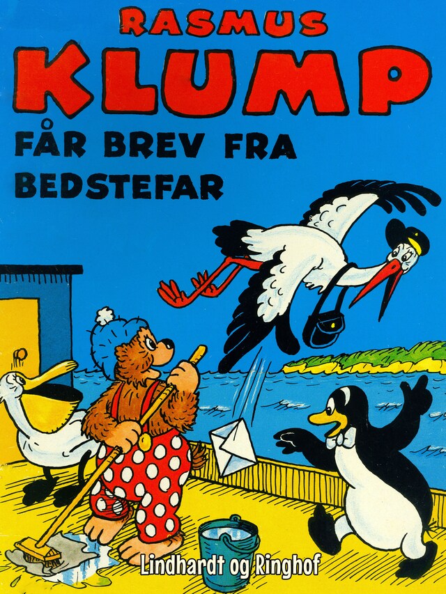 Bogomslag for Rasmus Klump får brev fra bedstefar