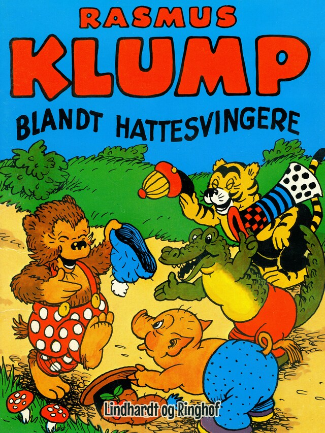 Bogomslag for Rasmus Klump blandt hattesvingere