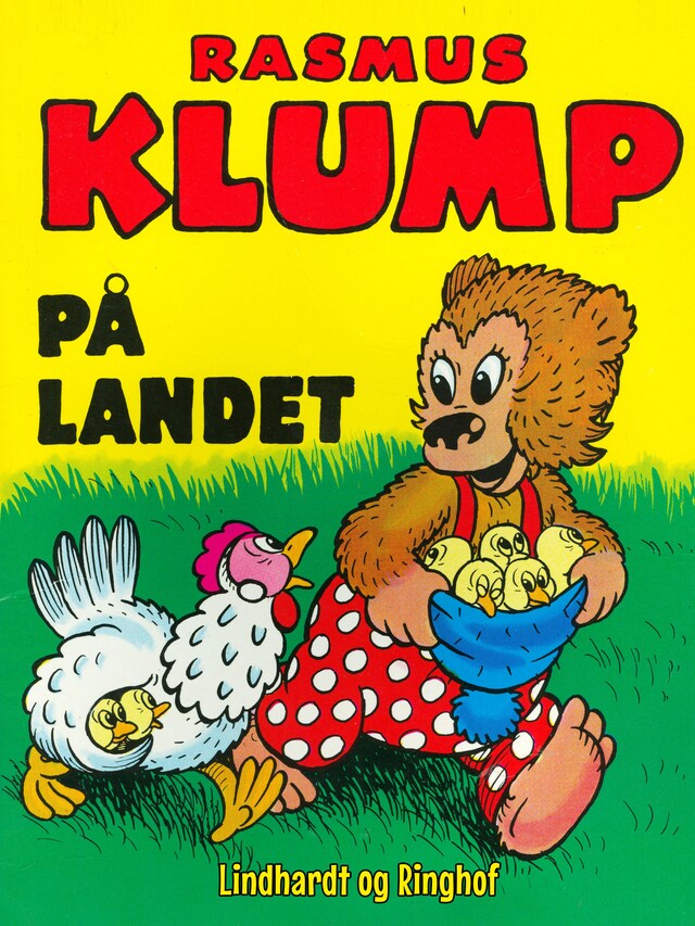 Bogomslag for Rasmus Klump på landet