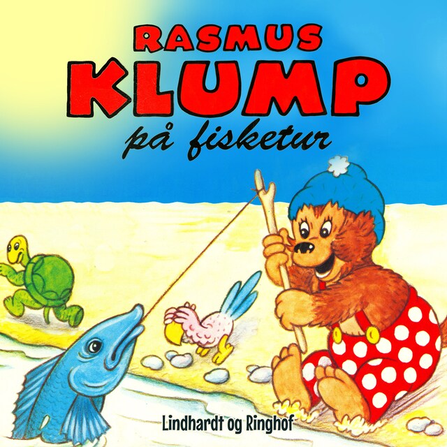 Bogomslag for Rasmus Klump på fisketur