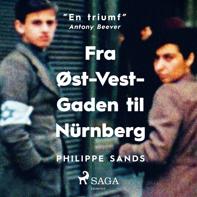 Book cover for Fra Øst-Vest-Gaden til Nürnberg