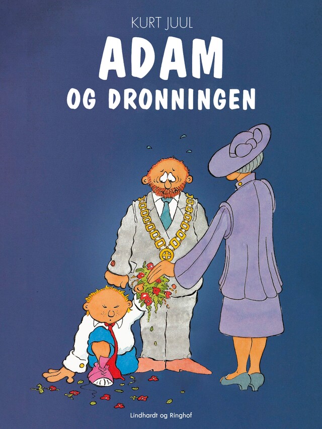 Bogomslag for Adam og dronningen